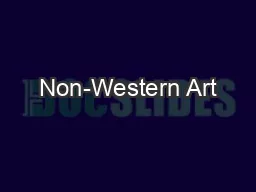 Non-Western Art
