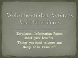 Enrollment Information Forum about your benefits.