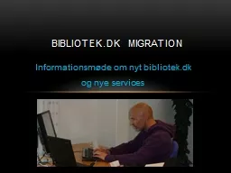Informationsmøde om nyt bibliotek.dk