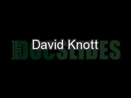 David Knott