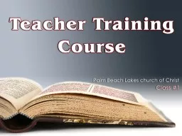 Purpose of Bible Classes at PBL