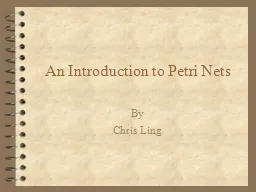An Introduction to Petri Nets