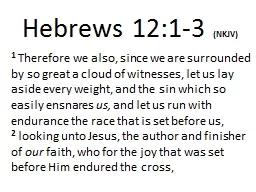 Hebrews 12:1-