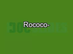 Rococo-