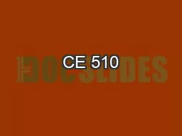 CE 510