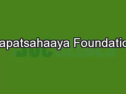 Aapatsahaaya Foundation