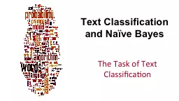 Text Classification and Na