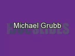 Michael Grubb