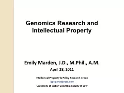 Genomics Research and
