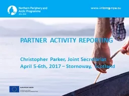 PARTNER ACTIVITY REPORTING