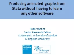 Producing animated graphs from