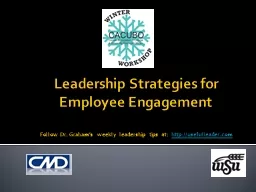 Leadership Strategies for Employee Engagement