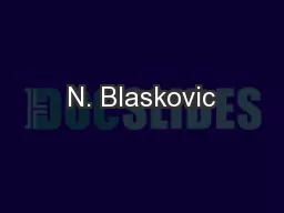 N. Blaskovic