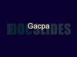 Gacpa