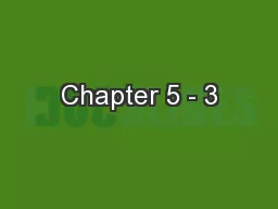 Chapter 5 - 3