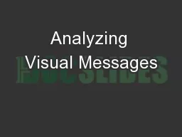 Analyzing Visual Messages