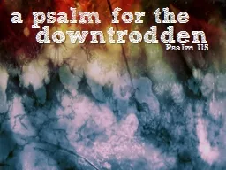 a  psalm for the