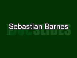 Sebastian Barnes
