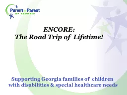 Supporting Georgia families of  children