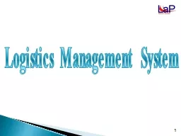 1 Logistics Management System