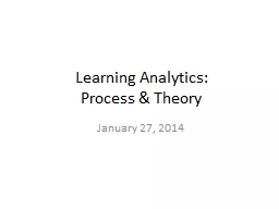 Learning Analytics: