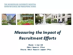 Measuring the Impact of