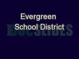 Evergreen School District