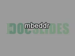 mbeddr