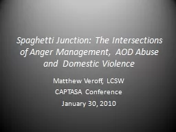 Spaghetti Junction: The Intersections of Anger Management,