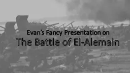 Evan’s Fancy Presentation on