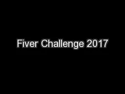 Fiver Challenge 2017
