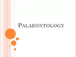 Palaeontology