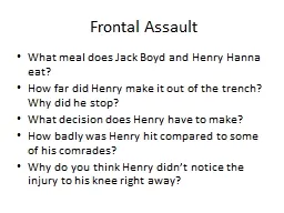 Frontal Assault