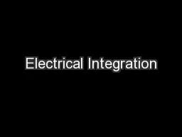Electrical Integration