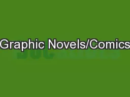 Graphic Novels/Comics
