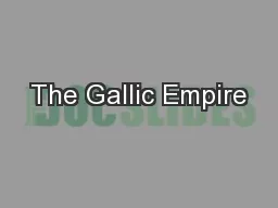 The Gallic Empire