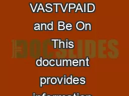 VPAID and VAST Implementation for Publishers What are VASTVPAID What are the benets VASTVPAID