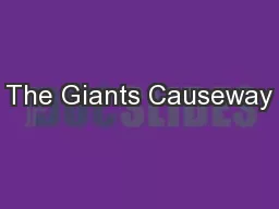The Giants Causeway