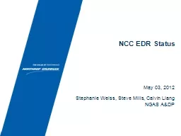 NCC EDR Status
