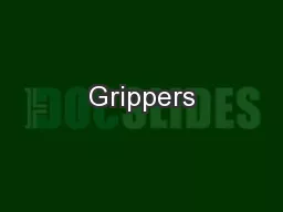 Grippers