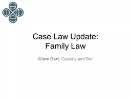 Case Law Update: