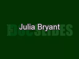 Julia Bryant