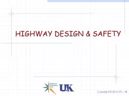 HIGHWAY DESIGN & SAFETY
