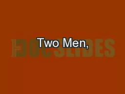 Two Men,
