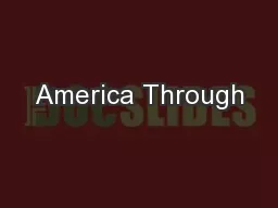 America Through
