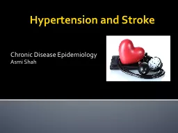 Hypertension and Stroke