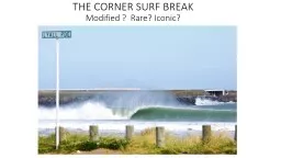 THE CORNER SURF BREAK