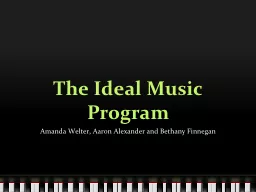 The Ideal Music Program
