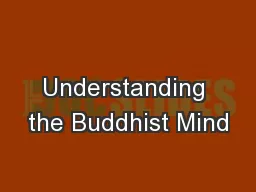 Understanding the Buddhist Mind