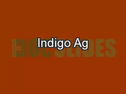 Indigo Ag
